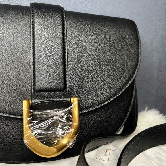 CHARLES & KEITH COLLECTION Gabine Leather Saddle Bag (Medium) - Picture 4 of 5